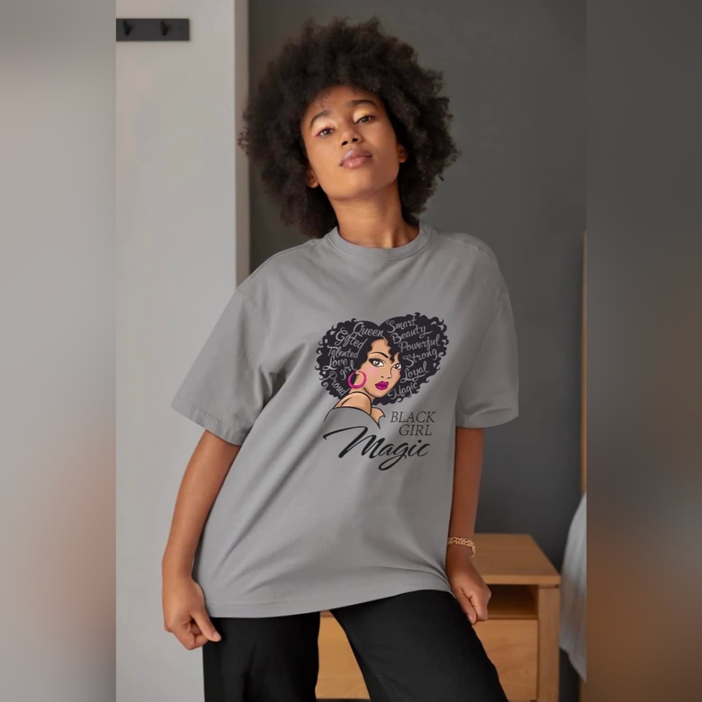 Black History Month Afro American Natural Hair Vintage Melanin Shirt Size XXL.